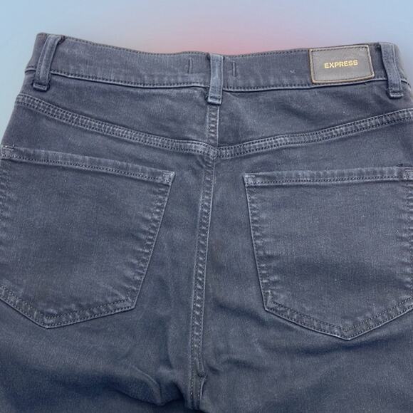 EXPRESS Women’s 4R Black HIGH RISE SKINNY Jeans - Picture 3 of 3